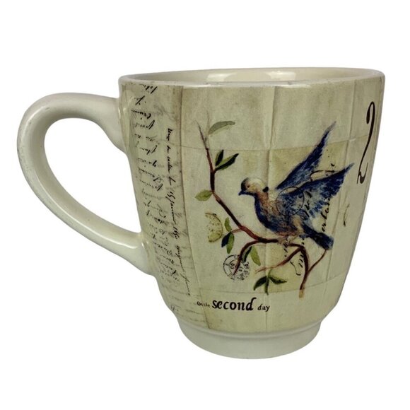 Williams-Sonoma 12 Days Of Christmas Mug First Second Partridge Turtle Dove - Picture 3 of 6